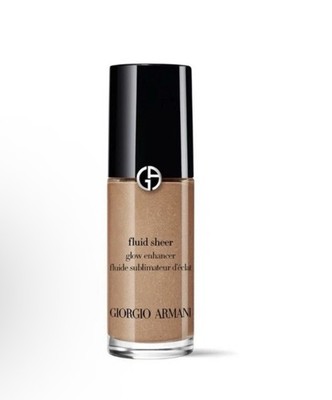 Giorgio Armani Fluid Sheer Glow Enhancer Shade 10 NWOB 18ml