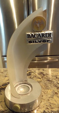Vintage 2002 Bacardi Silver Lighted 12 Bar Si...