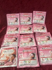 KAO MegRhythm Hot Eye Mask Steam Warm  Rose Sheets Relax Japan Free Shipping