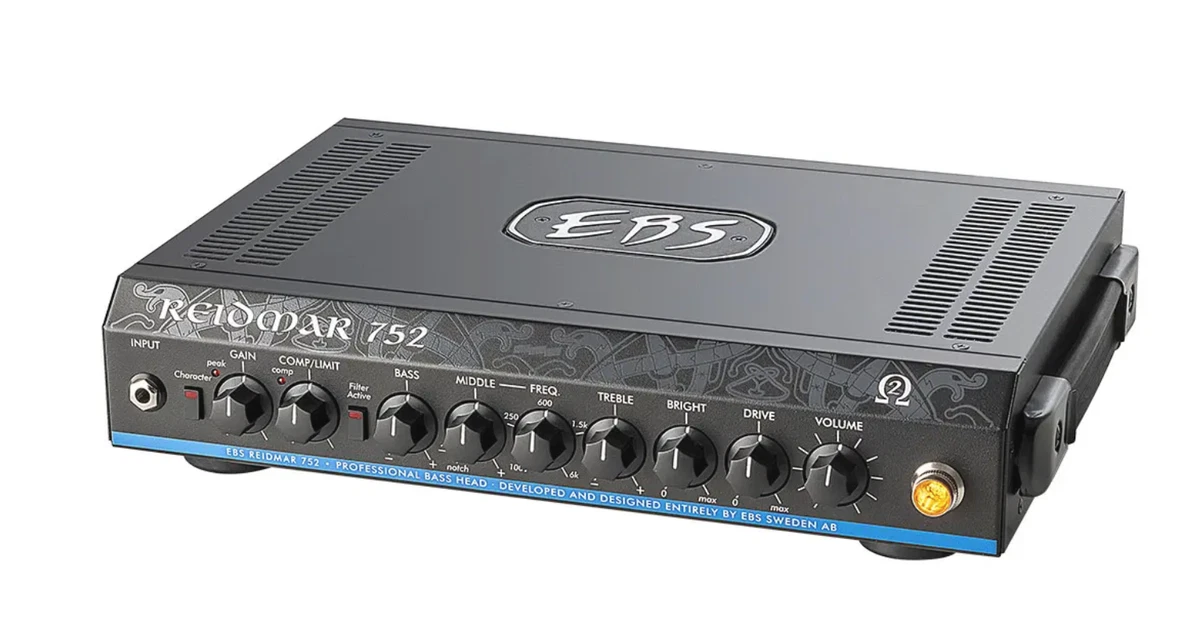 EBS Reidmar 752 Class D Lightweight Bass Amplifier Head.2 ohm