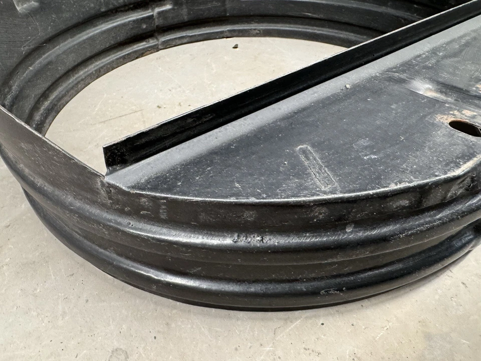 Chevy Corvette 327 350 1968-1972 radiador motor ventilador cubierta Stingray fabricante de equipos originales Foto 4 de 4