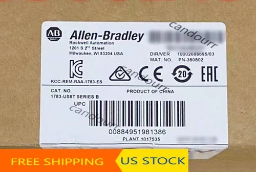 2 PCS New 1783-US8T Allen Bradley Stratix2000 Ethernet Switch Free Shipping VIP - Picture 1 of 1
