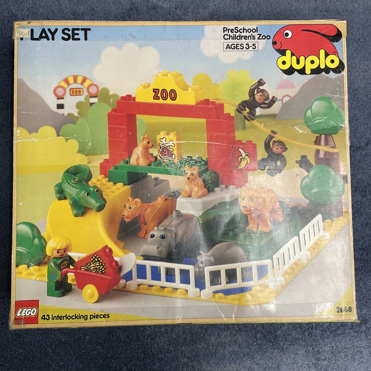 LEGO Duplo 2662 2668 Almost Complete eBay