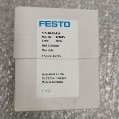 one new festo SLS-10-25-P-A 170495 Mini Slide cylinder