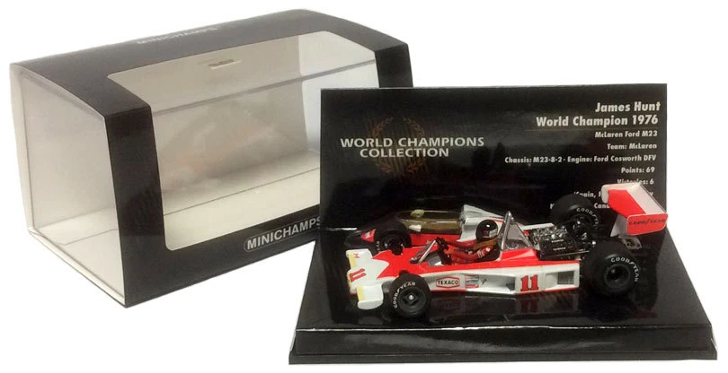 Minichamps McLaren M23 #11 1976 - James Hunt 1976 F1. World Champion 1/43 Scale - Image 2 of 3