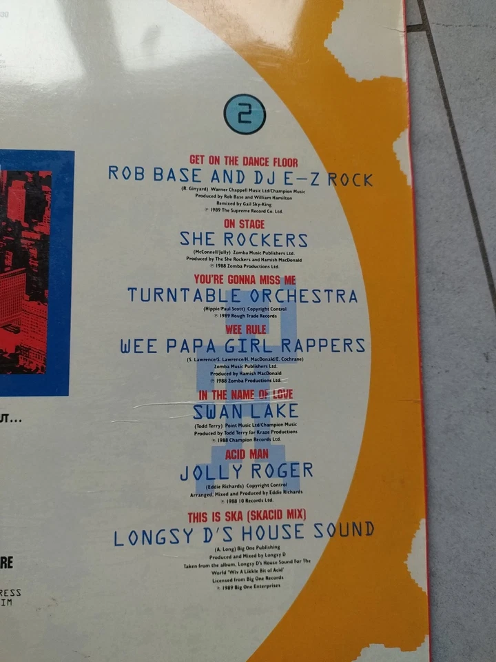 Hip House - The Deepest Beats in Town / Vinyl LP / Sampler / in Original OVP - Bild 4 von 4