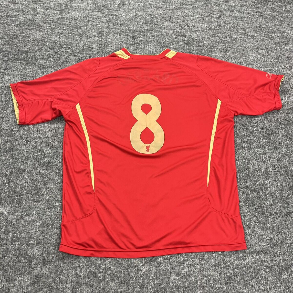Steven Gerrard Liverpool 8 Jersey Mens Extra Large Soccer Steven Gerrard Liverpool 8 Jersey Mens Extra Large Soccer