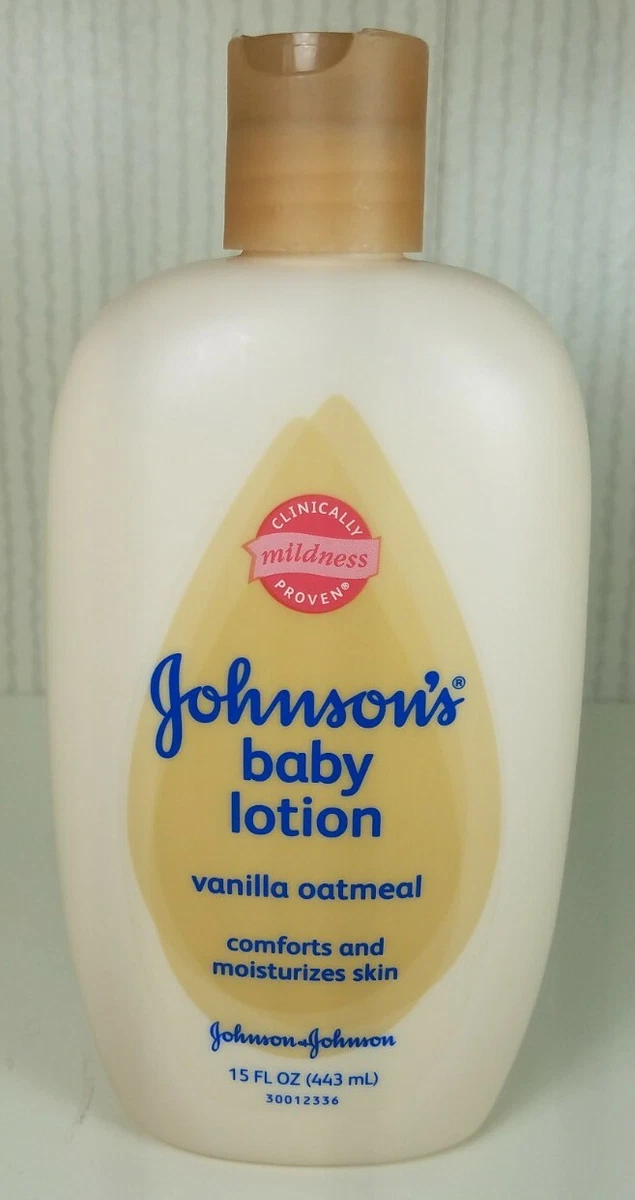 Johnson's baby on sale lotion vanilla oatmeal