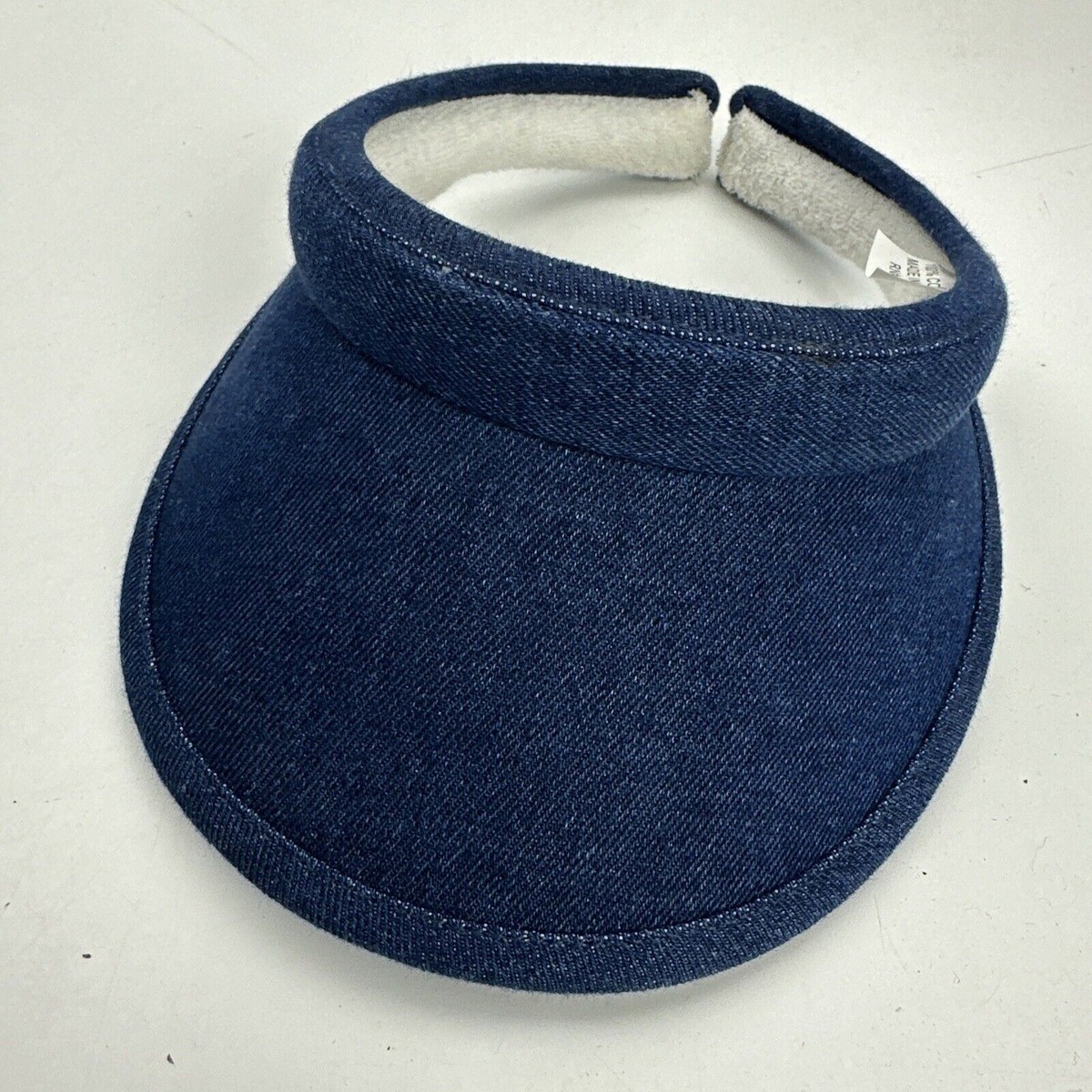 Blue Wide-Brim Sun Visor Hat - Unbranded Amazon.com: Tomppy Sun Visor Hats for Women Men Summer Large  main image 3