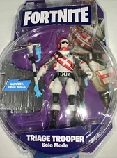 FORTNITE Action Figure Triage Trooper Series 3 NEW Epic Jazwa 4" Solo Mode 2019