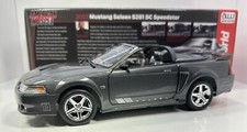 AUTO WORLD 1/18 Scale 2003 FORD MUSTANG SALEEN S281 SC Speedster  Autographed  
