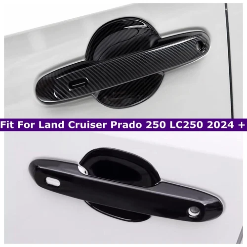 Car Door Handle Bowl Cover Kit For Toyota Land Cruiser Prado 250 LC250 2024 2025