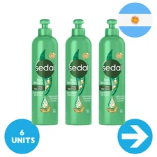 Sedal Rizos Definidos Crema Para Peinar Oleo De Coco 300ml - X3 Units