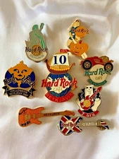 Hard Rock Cafe Pins - Reykjavik, Iceland - Several made by THORCRAFT