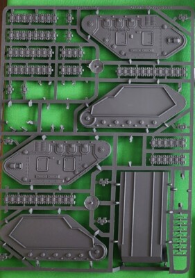 Imperial Guard Leman Russ Tank Body Bits