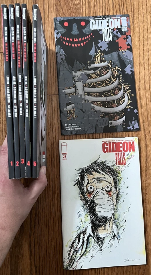 *ПОЛНАЯ СЕРИЯ!* Gideon Falls том 1-5, выпуски No21 и 27 от Lemire & Sorrentino - Изображение 2 из 4