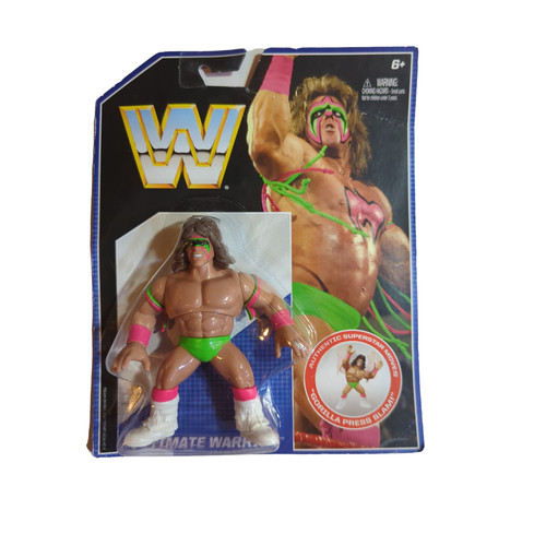 2016 Mattel Retro Series WWE Ultimate Warrior Acti...