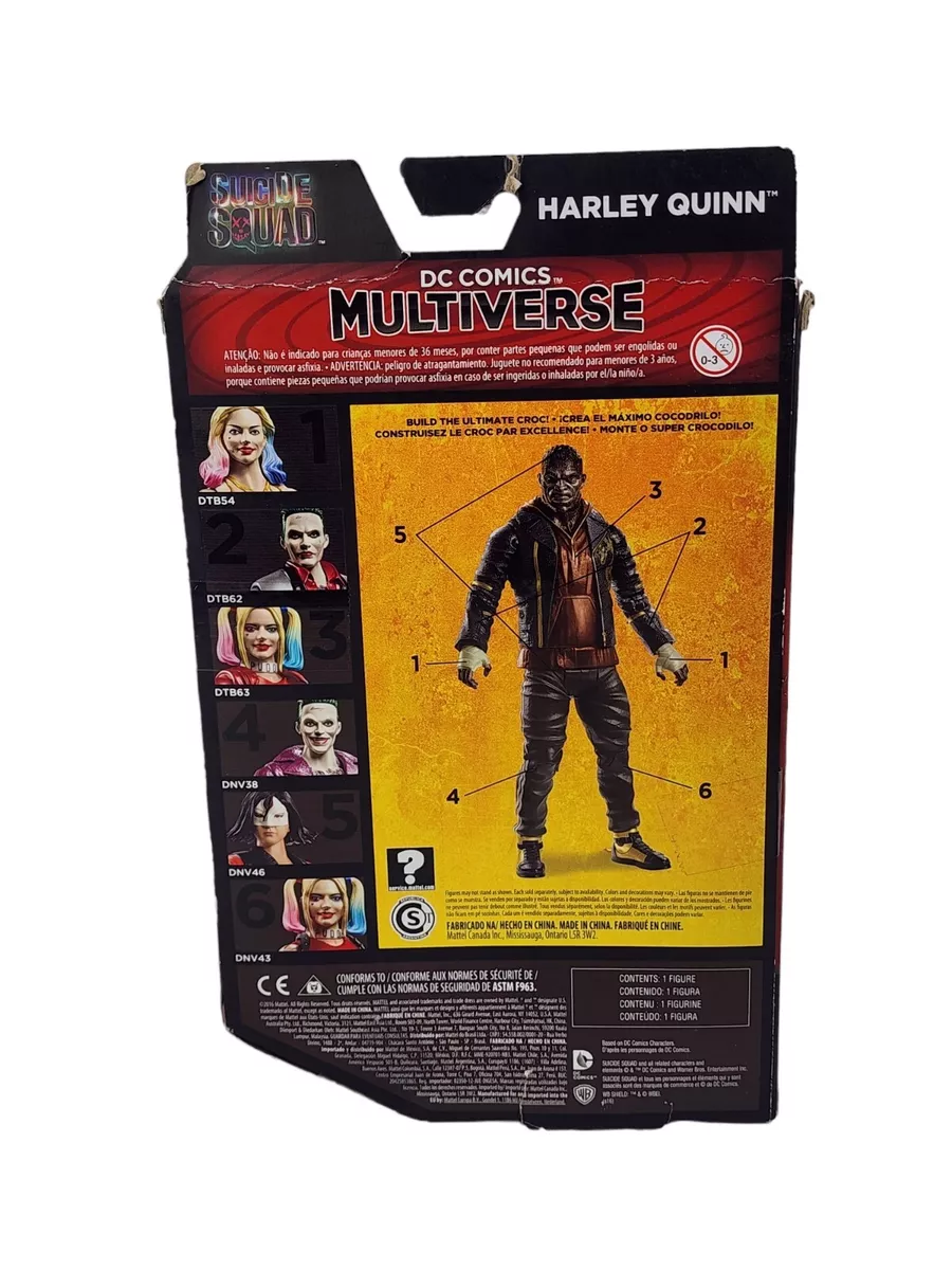 Boneca Action Figure Arlequina Harley Quinn Dc Multiverse B