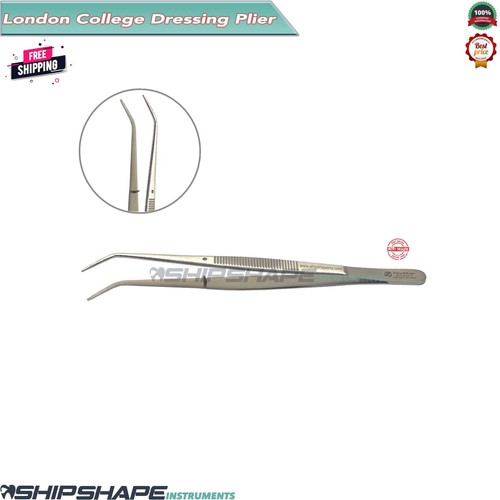 Cotton Plier, College Tweezer 6" / Utility Forceps Dental Surgical Instruments - Foto 3 di 9