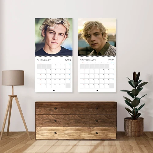 Ross Lynch 2025 TV & Music Stars Calendar, 12-Month Singer & Actor Wall Calendar