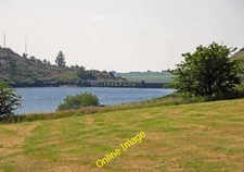 Photo 6x4 Rosebush Dam Greenway/SN0630 The dam on the Afon Syfynwy strad c2013