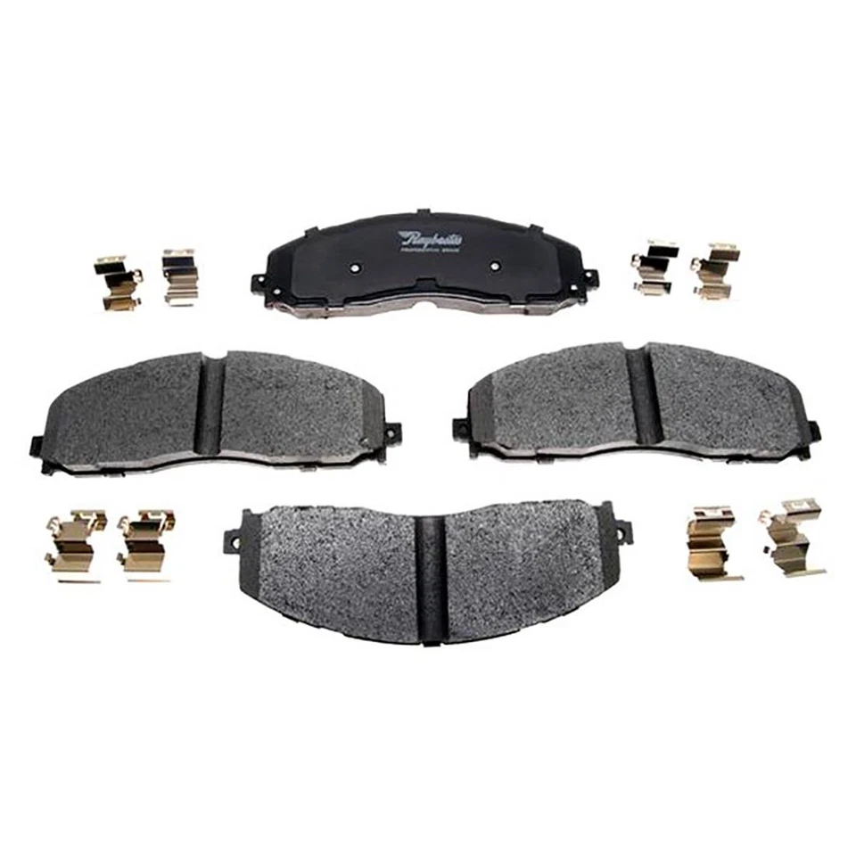 Передние металлические тормозные колодки Raybestos Element3 для Ford F-350 Super Duty 2013-2019 годов выпуска - Изображение 2 из 3