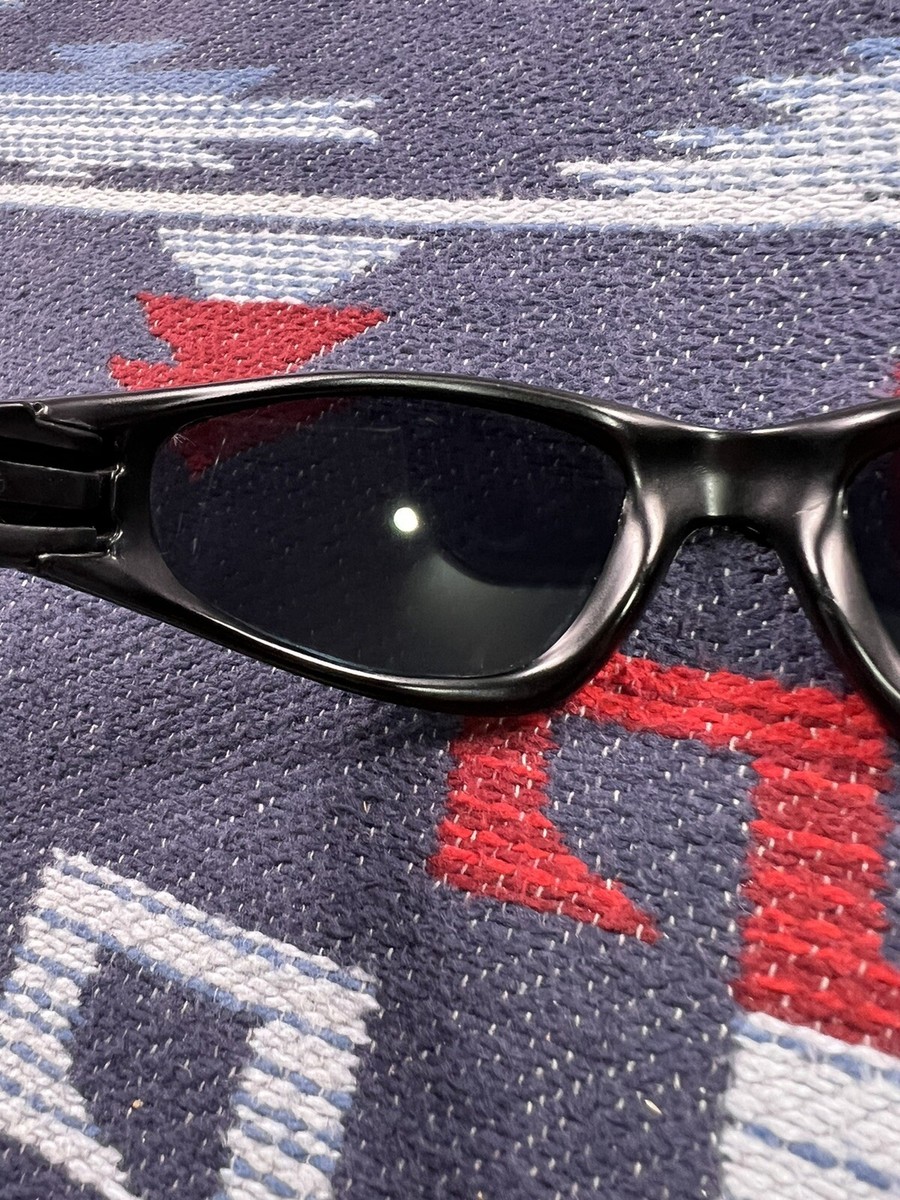 Vtg 90s Y2K Oakley Straight Jacket Black Iridium Lenses Used Vtg 90s Y2K Oakley Straight Jacket Black Iridium Lenses Used