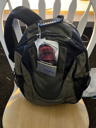 Samsonite Laptop backpack - Khaki - Never Used! - Picture 2 of 5