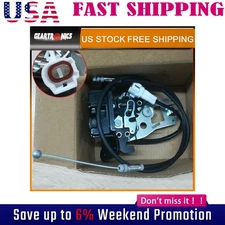 Rear Trunk Hatch Tailgate Latch & Cable For 2001-07 Toyota Sequoia Qdpzfacmhvgnk