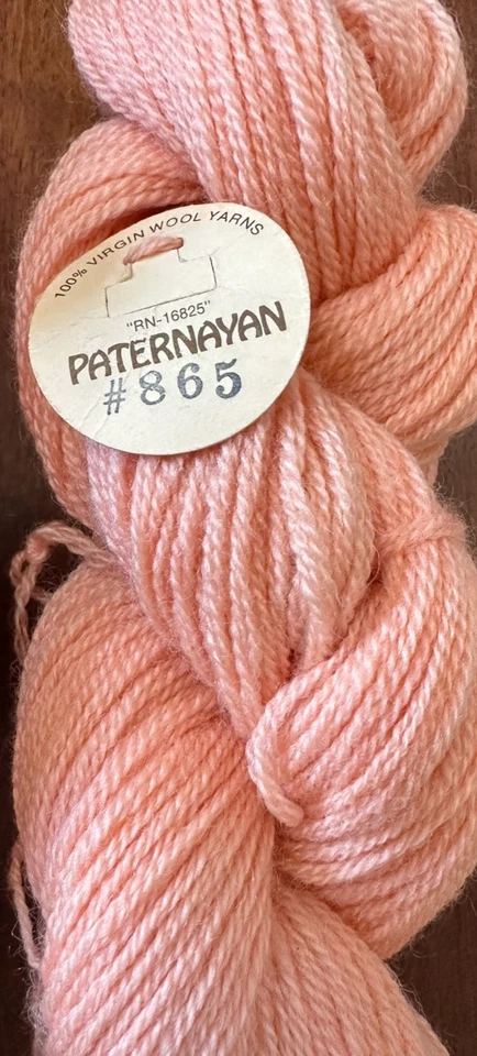 Paternayan Persian needlepoint yarn  two skeins color # 865 + 864 - Image 2 of 2
