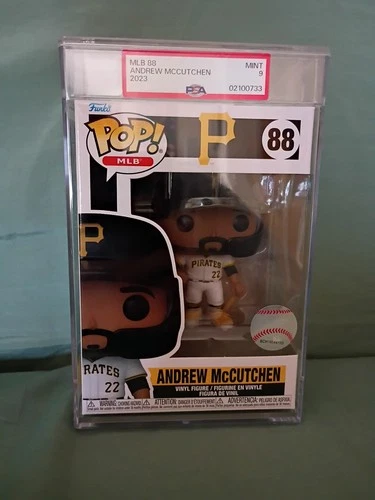 Funko Pop! Vinyl Figure Andrew McCutchen PSA Graded 9 Mint MLB Baseball Pirates