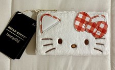 Cartera Loungefly Sanrio Hello Kitty Guinga Picnic Juegos con disfraces Difusa Cremallera Alrededor Nueva