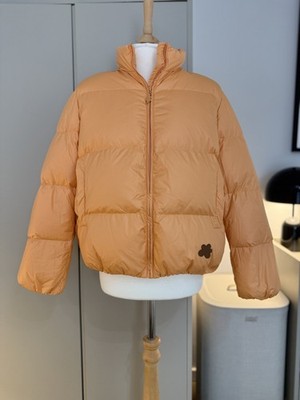 Golf le Fleur Rico orange gefütterte Gänsedaunenjacke Medium Tyler The Creator neu ohne Etikett