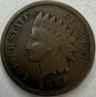 1896 Indian Head Cent Exact Coin Imaged #IND1874