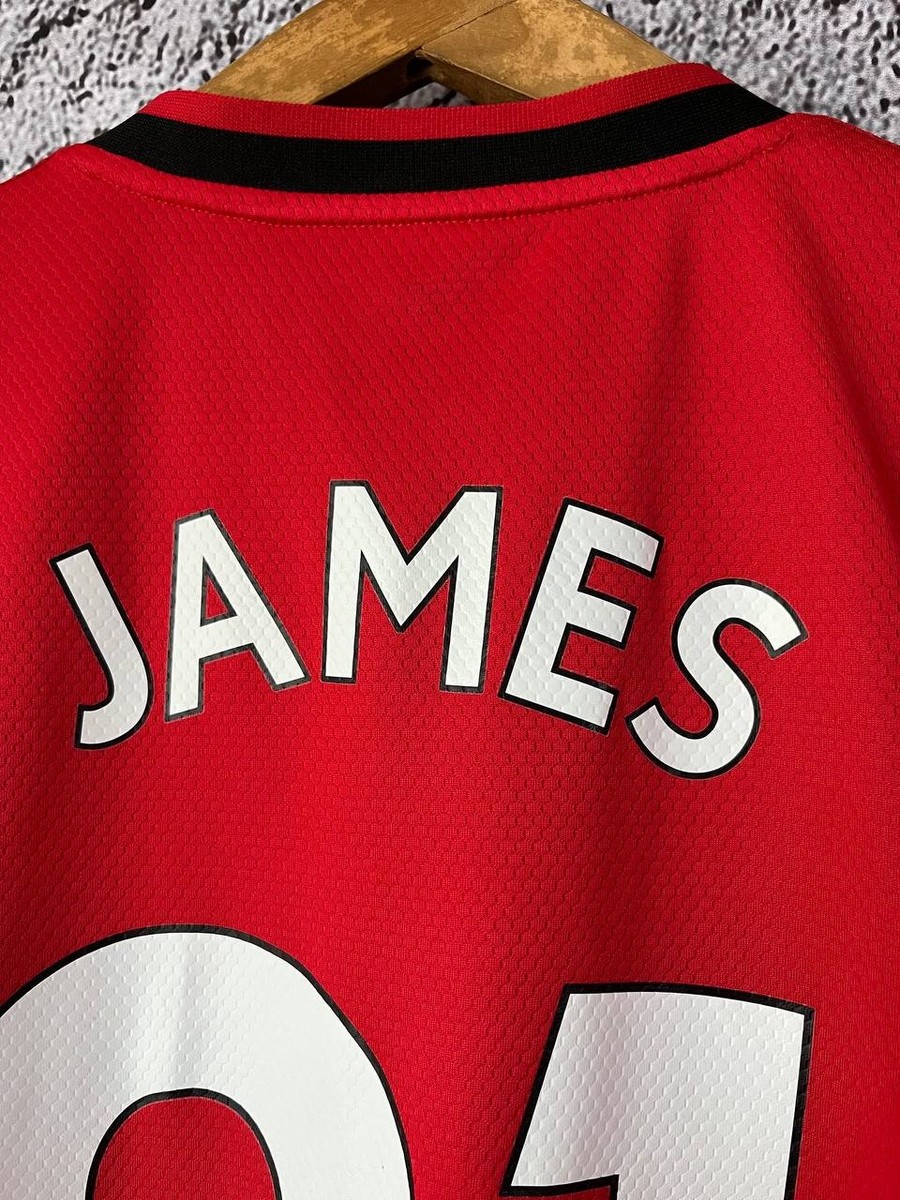 Adidas Manchester United 2019/20 Home Jersey James 21 Red Shirt