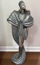 Austin Productions NATALIE by Alexsander Danel Sculpture 28" 1989 Art Deco READ