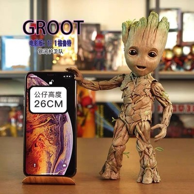 Guardians of the Galaxy Baby Groot Joint Mobility Action Figure Model Xmas Gift 