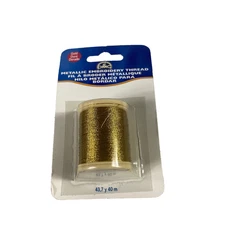 DMC Metallic Embroidery Thread Gold 284ZA 43.7 Yd 40 M Hand Embroidery Floss