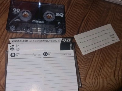 1 Stück Audiocassette Maxell Sq 90