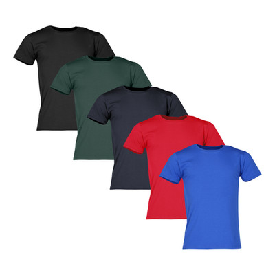 Fruit of the Loom 5er Pack Iconic T-Shirt Herren | S-5XL | T-Shirt Baumwolle