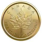 Photo of a 2020 Canadian Gold Maple Leaf 1/10 oz from an eBay sale
