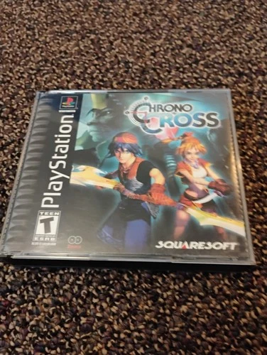 Chrono Cross  PlayStation ps1 us black CIB Tested