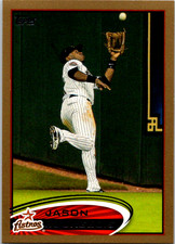 2012 Topps - Jason Bourgeois #321 - Gold #'d /2012 - Houston Astros