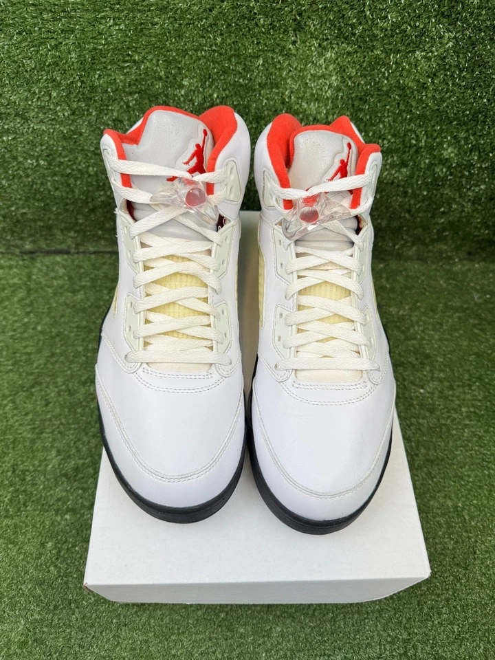 Размер 10,5 - Jordan 5 ретро средний огненно-красный - Изображение 2 из 4