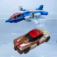 Transformers Generations Titans Return Deluxe Class Highbrow & Chrome dome.
