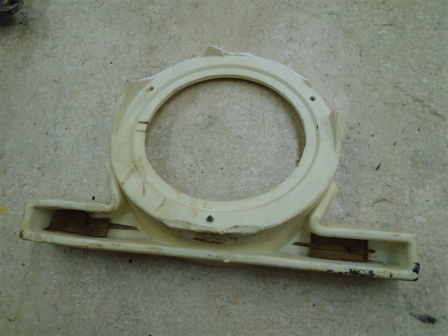 Husqvarna 360 WR WR360 HUSKEY Busted Air Box Cover 1976 WD RB-89