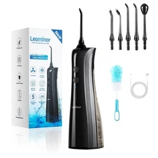 Water Dental Flosser - 5 Modes Cordless Portable Oral Irrigator, IPX7 Waterpr...