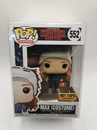 Max (Costume) Stranger Things #552 Hot Topic Exclusive Funko Pop with protector