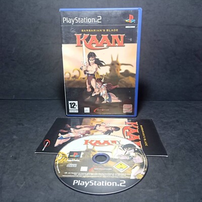 Kaan_ Barbarians Blade_ PS2_ PAL_ Français_ Compete with Manual_ Playstation 2