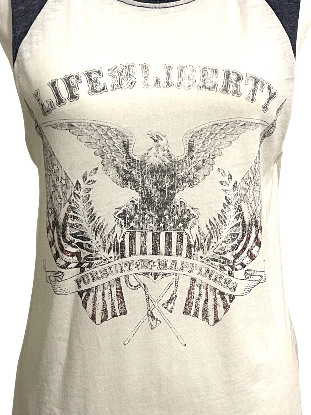 ALTRA Maglietta senza maniche OTHER FOLLOW Life Liberty La ricerca della felicità da donna taglia XS